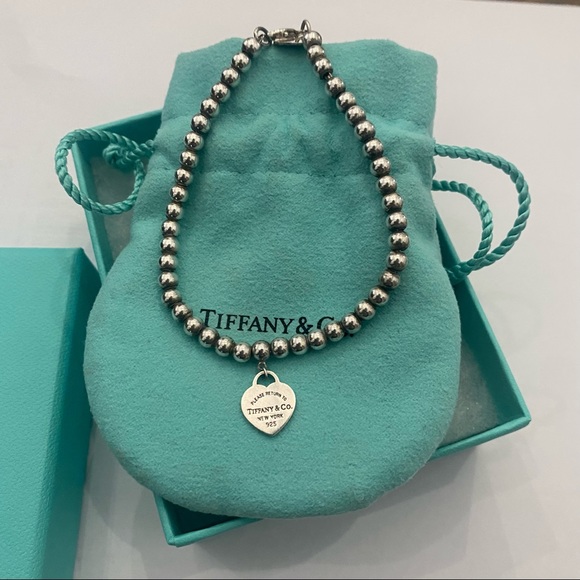 Return to Tiffany Small Bead bracelet - Picture 3 of 3